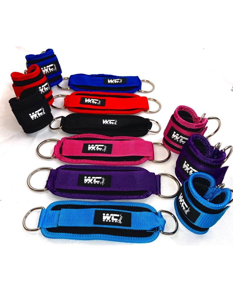 Tobilleras Ajustables para Polea – Par de Anclajes Reforzados - Image 2