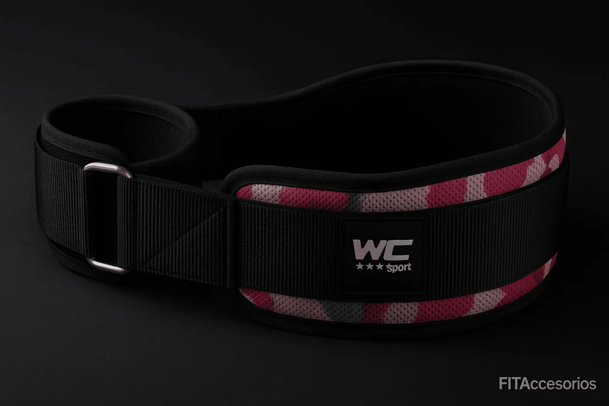 Cinturón Deportivo con Ajuste en Velcro – Soporte Lumbar Talla L