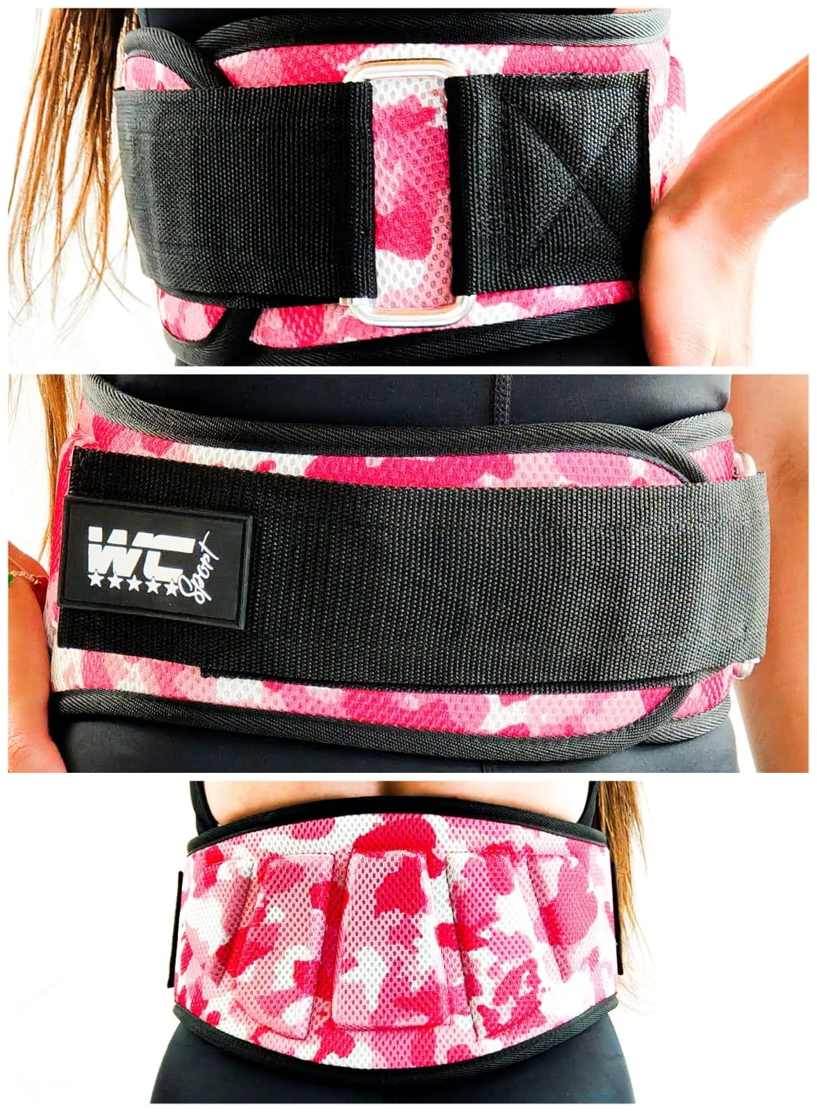 Cinturón Deportivo con Ajuste en Velcro – Soporte Lumbar Talla L - Image 2