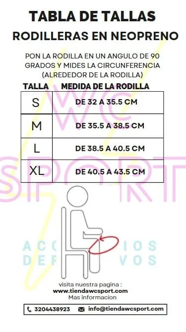 Rodilleras de Neopreno Reforzadas – Par de Soporte Deportivo - Image 3