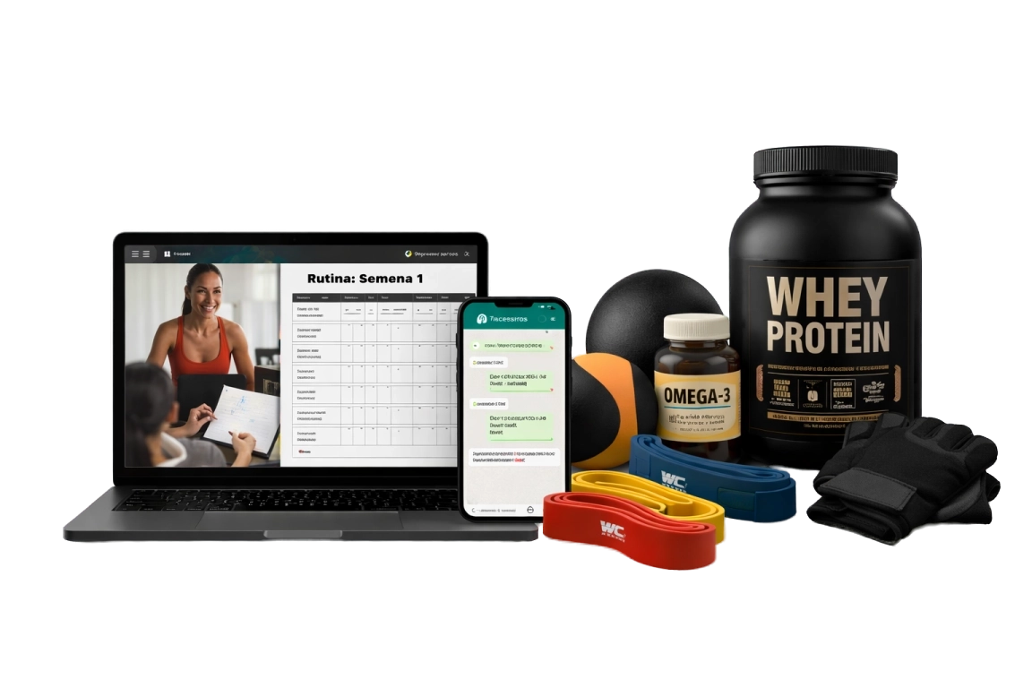 Asesoría personalizada online y accesorios profesionales de entrenamiento FitAccesorios Colombia