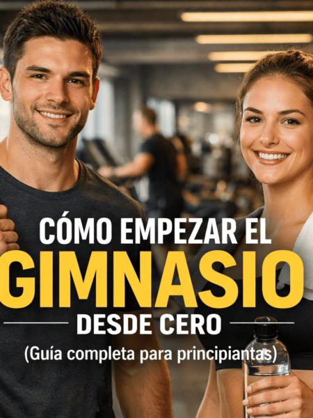 persona empezando entrenamiento en gimnasio con entrenador personal