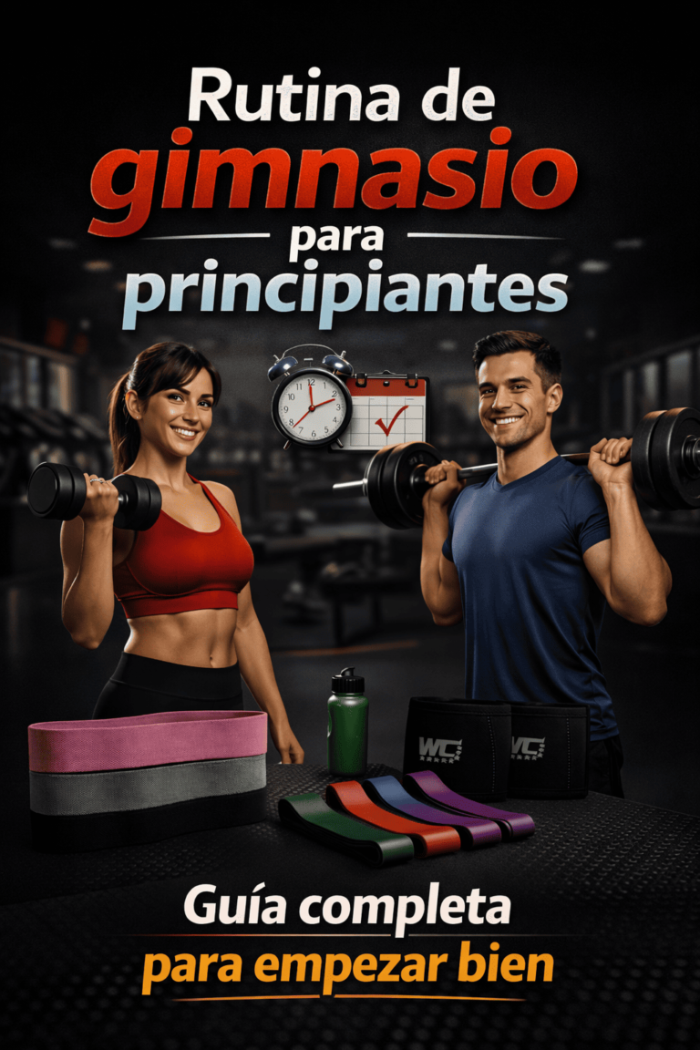 Rutina de gimnasio para principiantes: guía completa para empezar bien